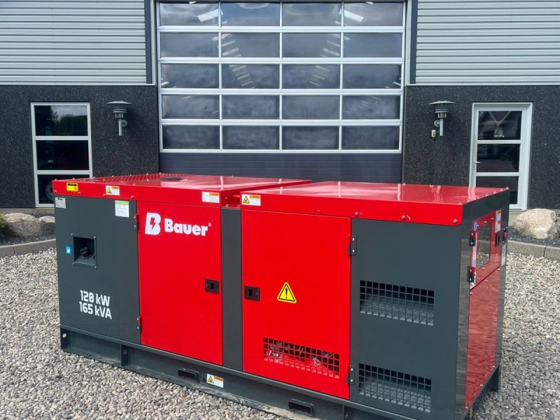 Notstromaggregat des Typs Bauer GFS-120 ATS, 120 kW/150 kVA Fabriksny generator, Gebrauchtmaschine in Lintrup (Bild 1)
