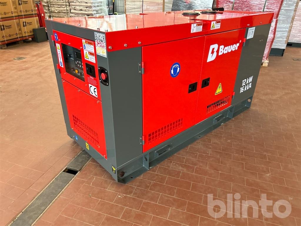 Notstromaggregat typu Bauer GFS-12KW, Gebrauchtmaschine w Düsseldorf (Zdjęcie 3)