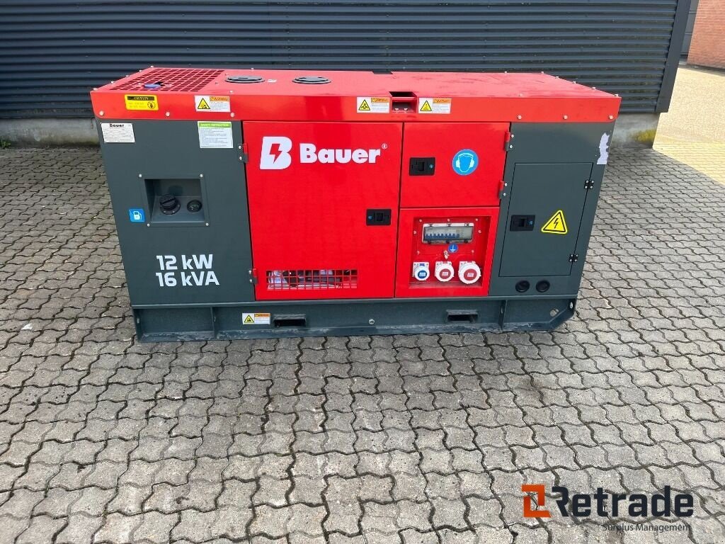 Notstromaggregat typu Bauer GFS-12KW, Gebrauchtmaschine v Rødovre (Obrázek 4)