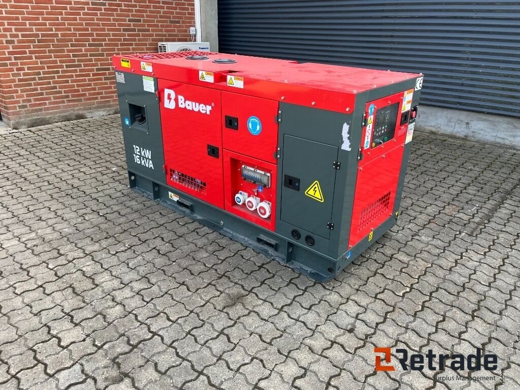 Notstromaggregat typu Bauer GFS-12KW, Gebrauchtmaschine v Rødovre (Obrázek 3)