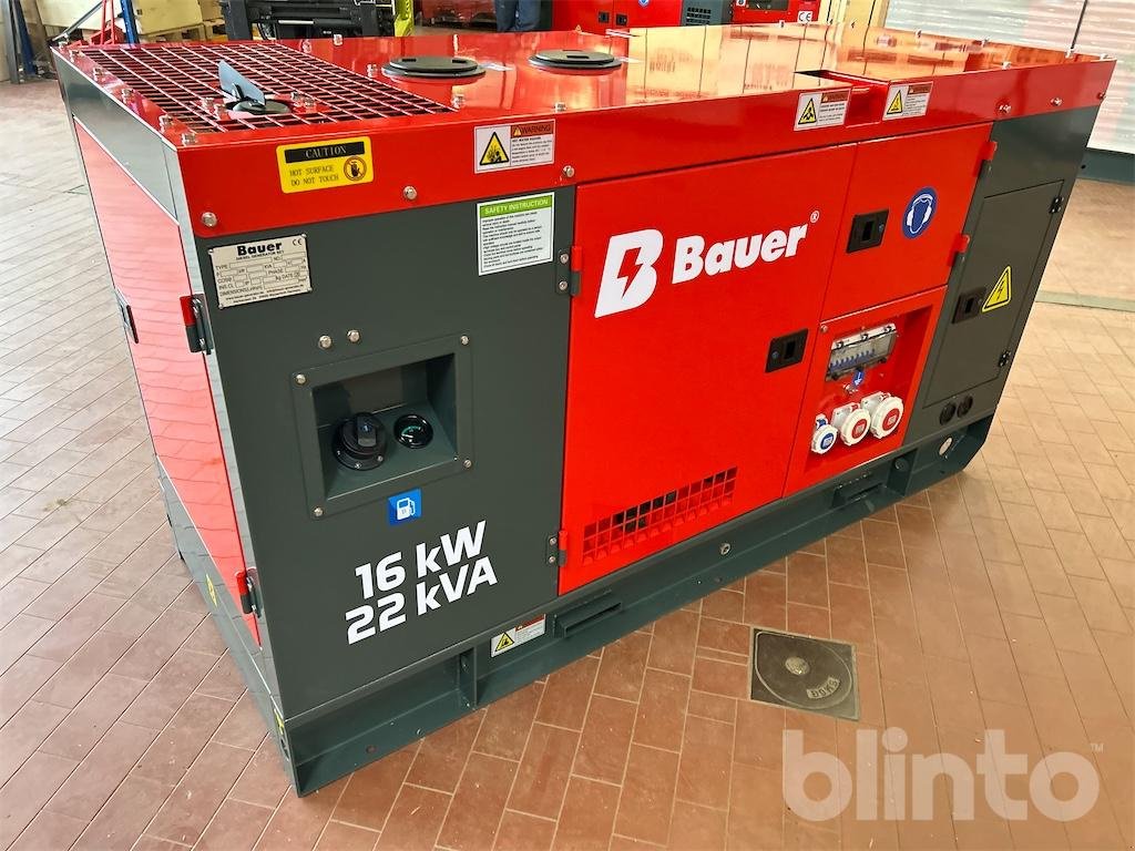 Notstromaggregat typu Bauer GFS-16kW, Gebrauchtmaschine v Düsseldorf (Obrázek 1)