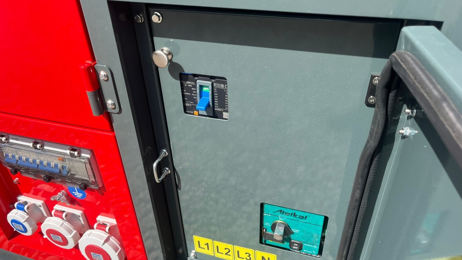 Notstromaggregat van het type Bauer GFS-40 ATS, 40 kW/50 kVA Fabriksny generator, Gebrauchtmaschine in Lintrup (Foto 9)