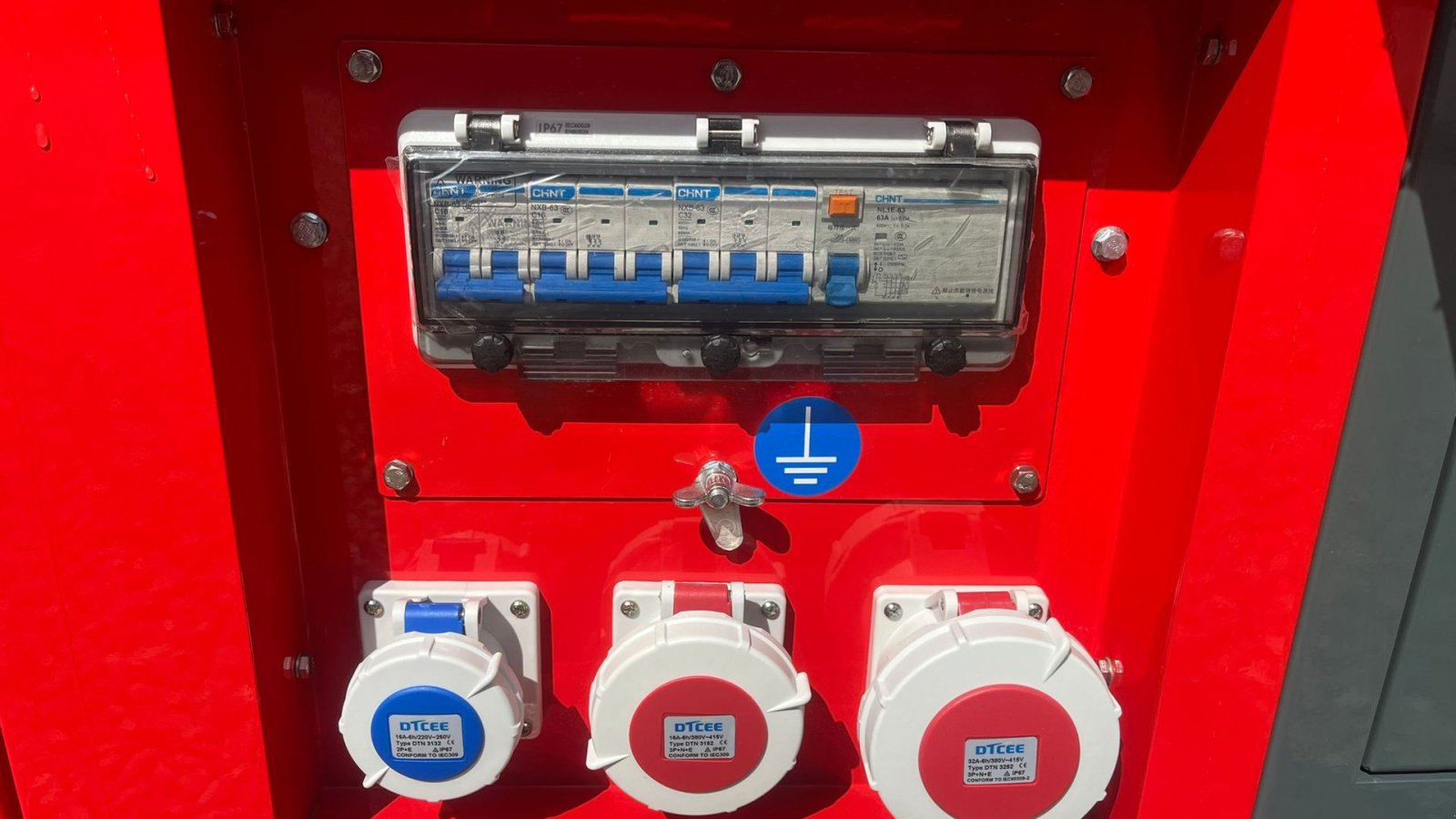 Notstromaggregat van het type Bauer GFS-40 ATS, 40 kW/50 kVA Fabriksny generator, Gebrauchtmaschine in Lintrup (Foto 8)