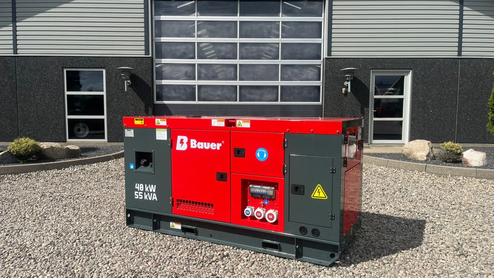 Notstromaggregat van het type Bauer GFS-40 ATS, 40 kW/50 kVA Fabriksny generator, Gebrauchtmaschine in Lintrup (Foto 1)