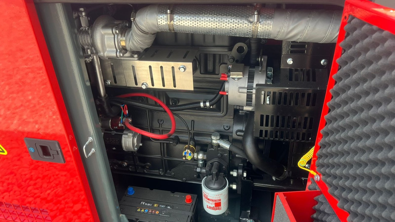 Notstromaggregat van het type Bauer GFS-40 ATS, 40 kW/50 kVA Fabriksny generator, Gebrauchtmaschine in Lintrup (Foto 12)