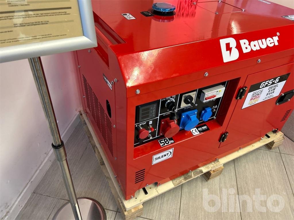 Notstromaggregat Türe ait Bauer GFS-6, Gebrauchtmaschine içinde Düsseldorf (resim 4)