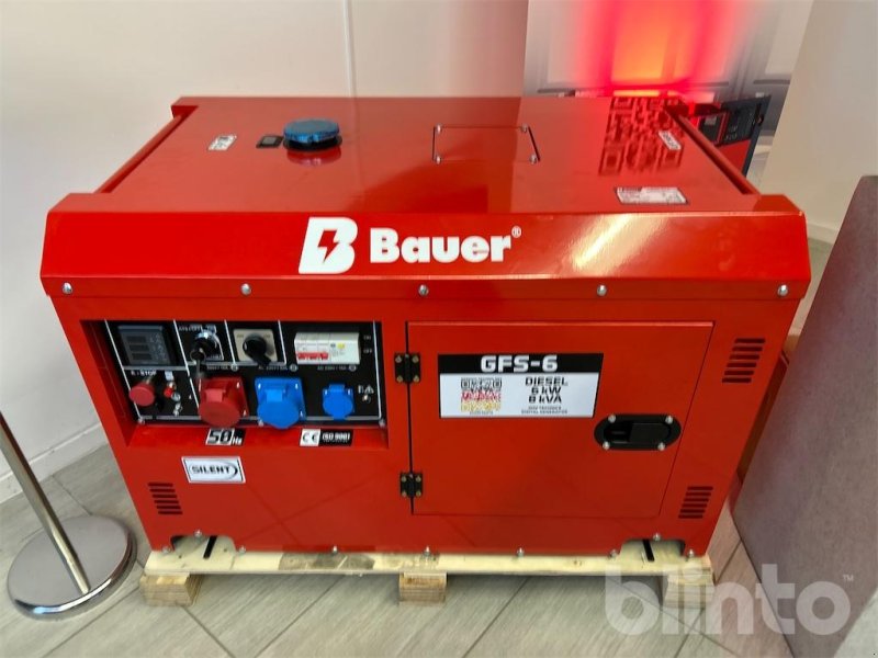 Notstromaggregat des Typs Bauer GFS-6, Gebrauchtmaschine in Düsseldorf (Bild 1)