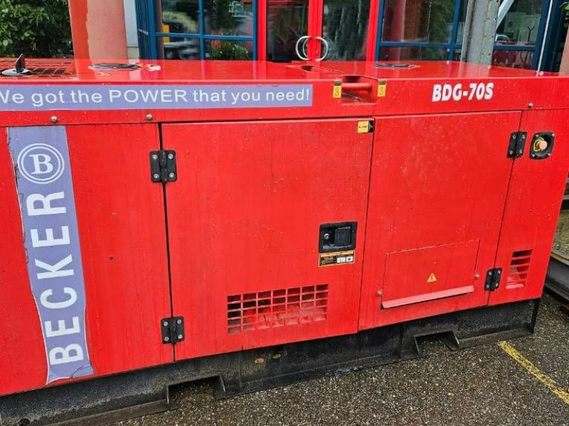 Notstromaggregat του τύπου Becker - 70 KVA - Occasie diesel generator - Javac - IIII, Gebrauchtmaschine σε Kalmthout (Φωτογραφία 1)