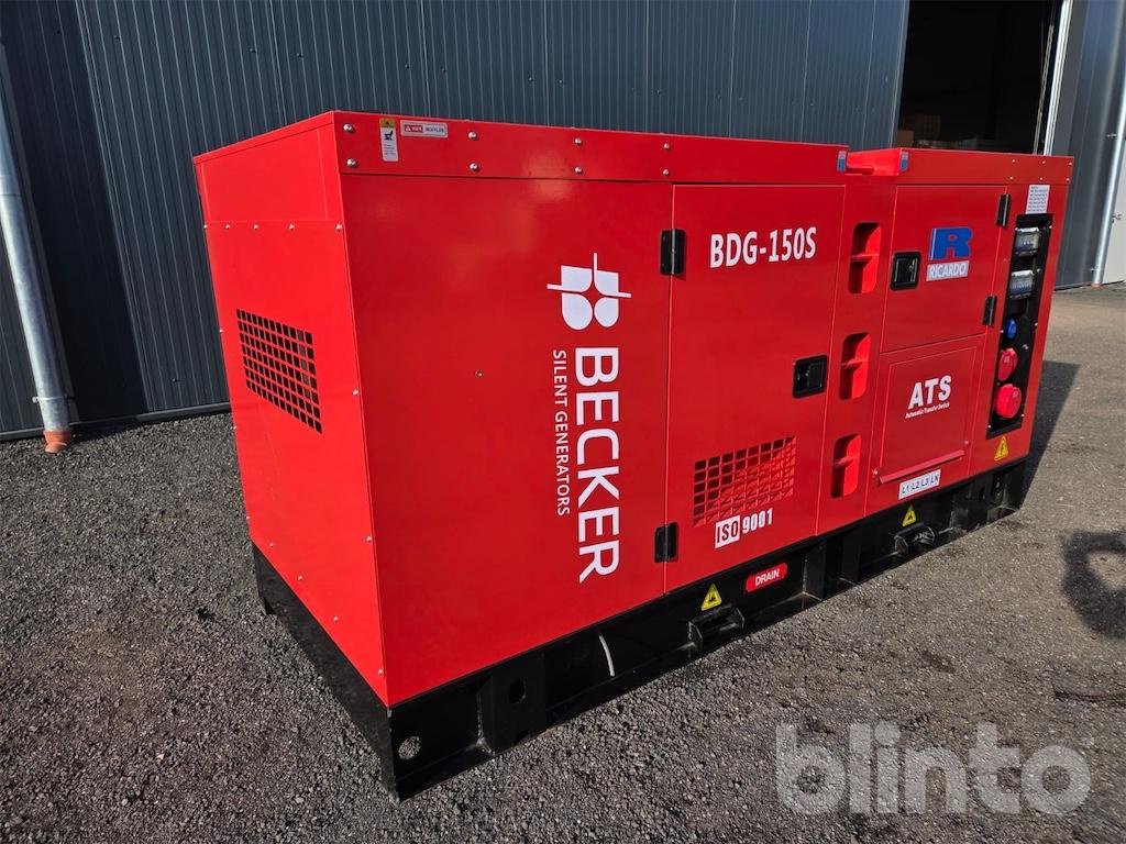 Notstromaggregat del tipo Becker BDG-150S, Gebrauchtmaschine In Düsseldorf (Immagine 2)
