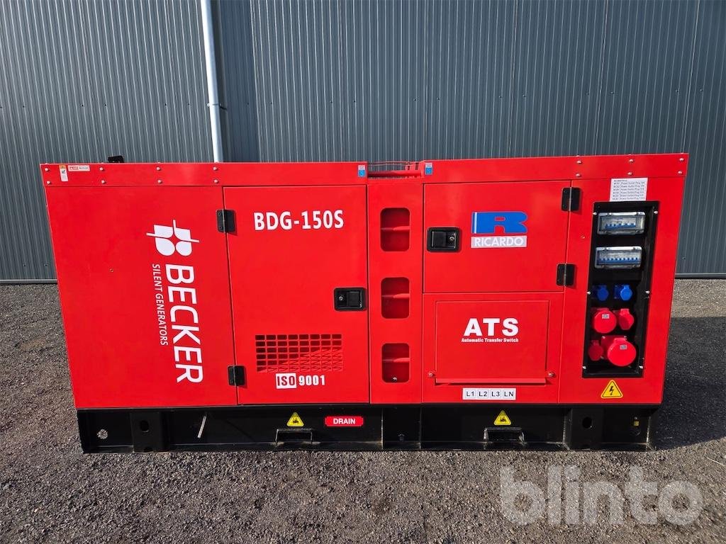 Notstromaggregat del tipo Becker BDG-150S, Gebrauchtmaschine In Düsseldorf (Immagine 3)