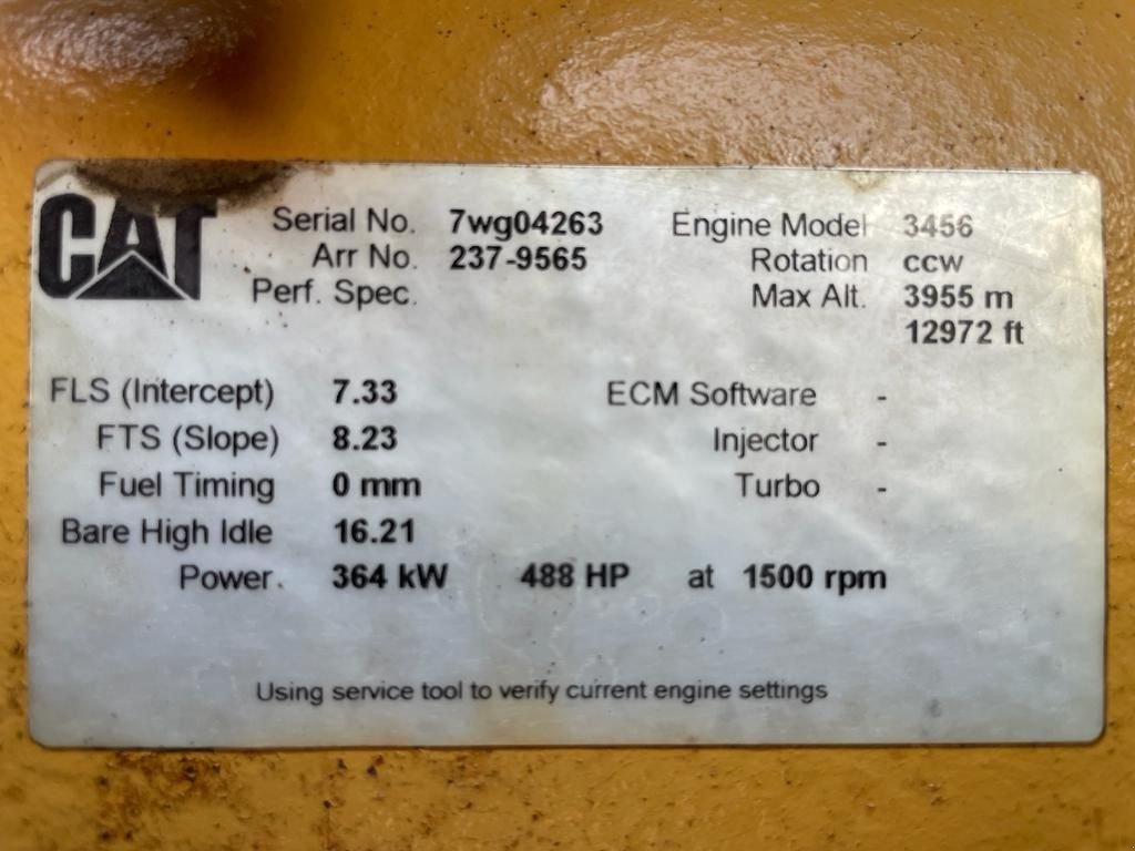 Notstromaggregat des Typs Caterpillar 3456 Leroy Somer 450 kVA Silent generatorset, Gebrauchtmaschine in VEEN (Bild 3)