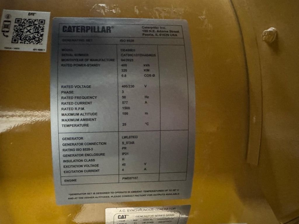 Notstromaggregat of the type Caterpillar DE400E0 - C13 - 400 kVA Generator New / Unused, Neumaschine in Velddriel (Picture 10)