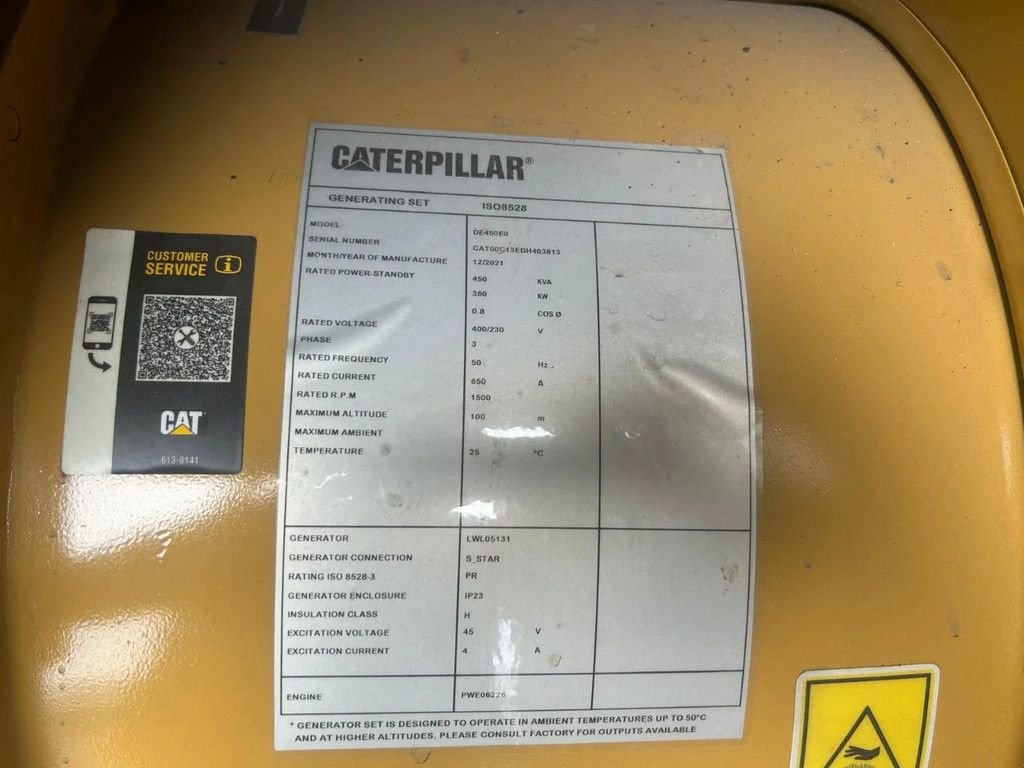 Notstromaggregat of the type Caterpillar DE450EO, Gebrauchtmaschine in Barneveld (Picture 11)