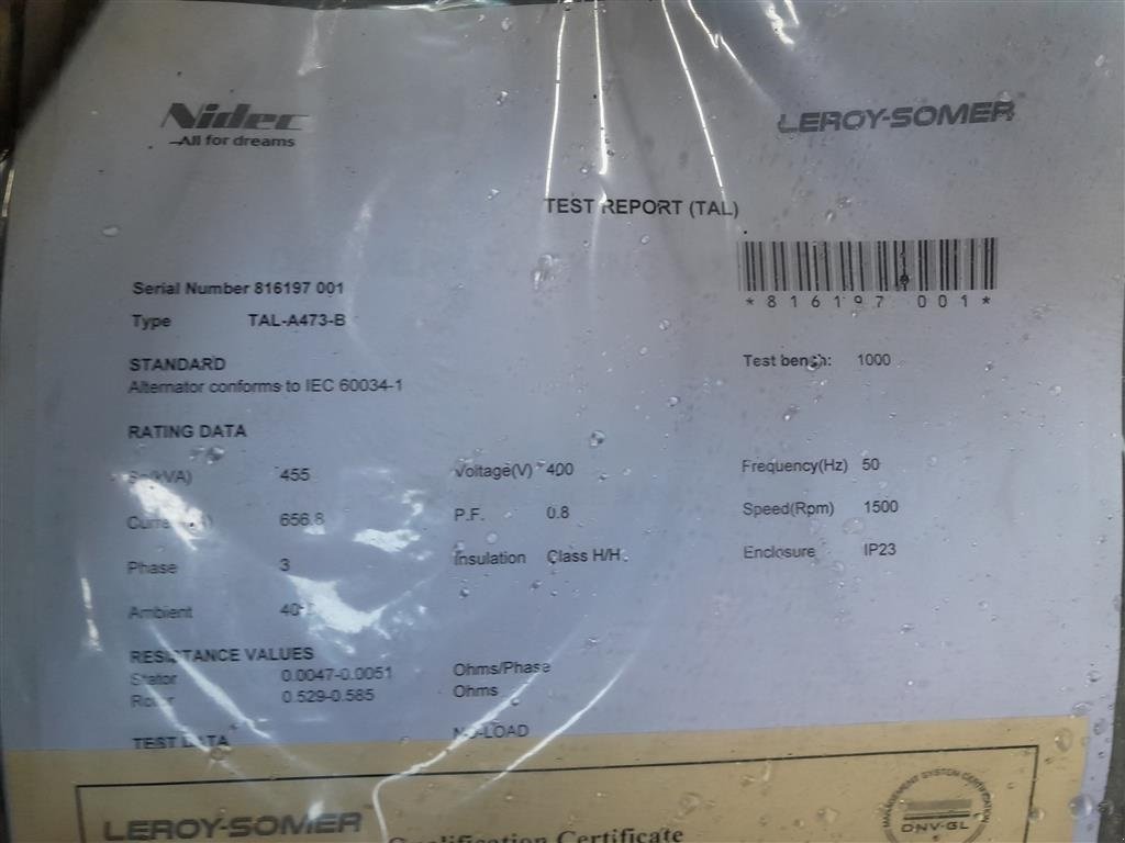 Notstromaggregat typu Cummins 500KWA, Gebrauchtmaschine v Rødekro (Obrázek 12)