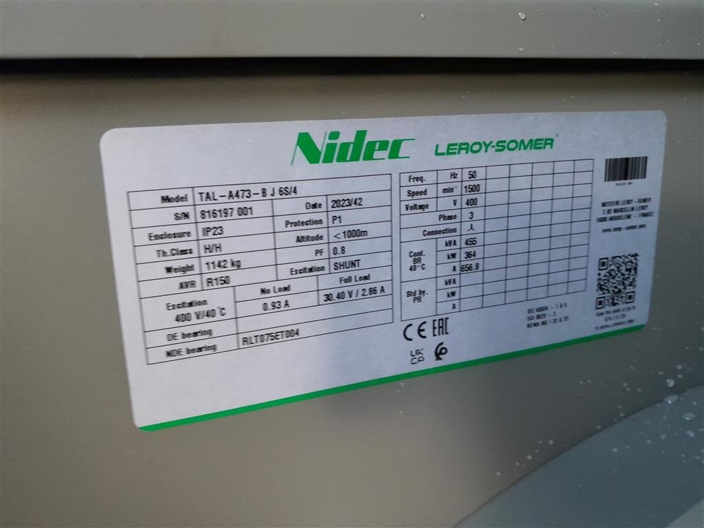 Notstromaggregat typu Cummins 500KWA, Gebrauchtmaschine v Rødekro (Obrázek 10)