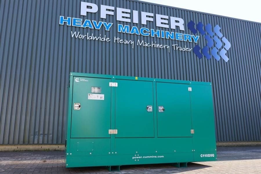 Notstromaggregat tipa Cummins C110D5Q Declaration of Conformity, Diesel, 110kVA,, Gebrauchtmaschine u Groenlo (Slika 1)