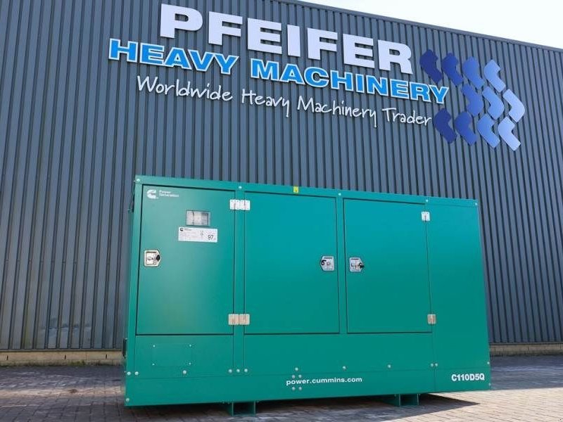 Notstromaggregat of the type Cummins C110D5Q Declaration of Conformity, Diesel, 110kVA,, Gebrauchtmaschine in Groenlo (Picture 1)