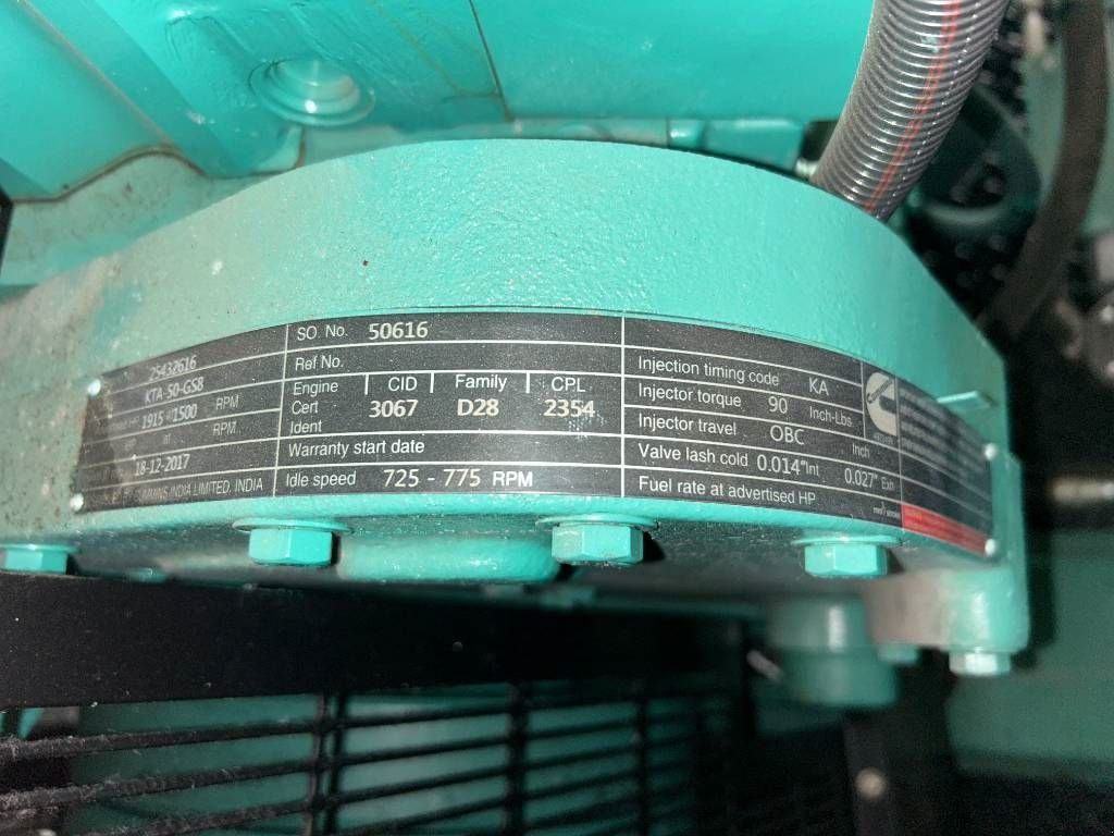 Notstromaggregat del tipo Cummins C1675D5A - 1.675 kVA Generator - DPX-12626, Gebrauchtmaschine en Dordrecht (Imagen 10)