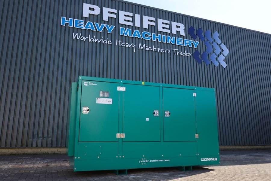 Notstromaggregat tipa Cummins C220D5EQ Declaration of Conformity, Diesel, 220kVA, Gebrauchtmaschine u Groenlo (Slika 1)