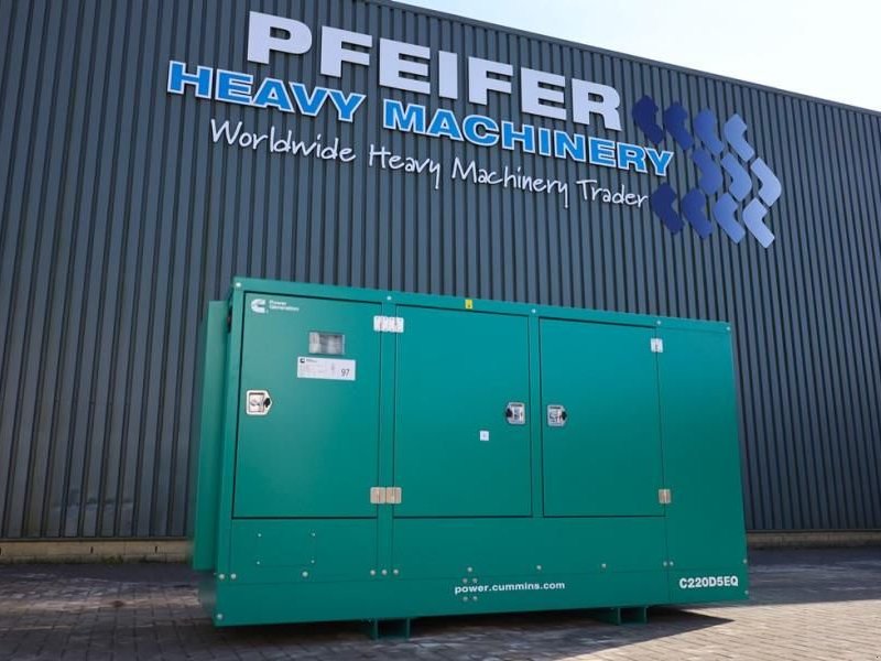Notstromaggregat del tipo Cummins C220D5EQ Declaration of Conformity, Diesel, 220kVA, Gebrauchtmaschine en Groenlo (Imagen 1)