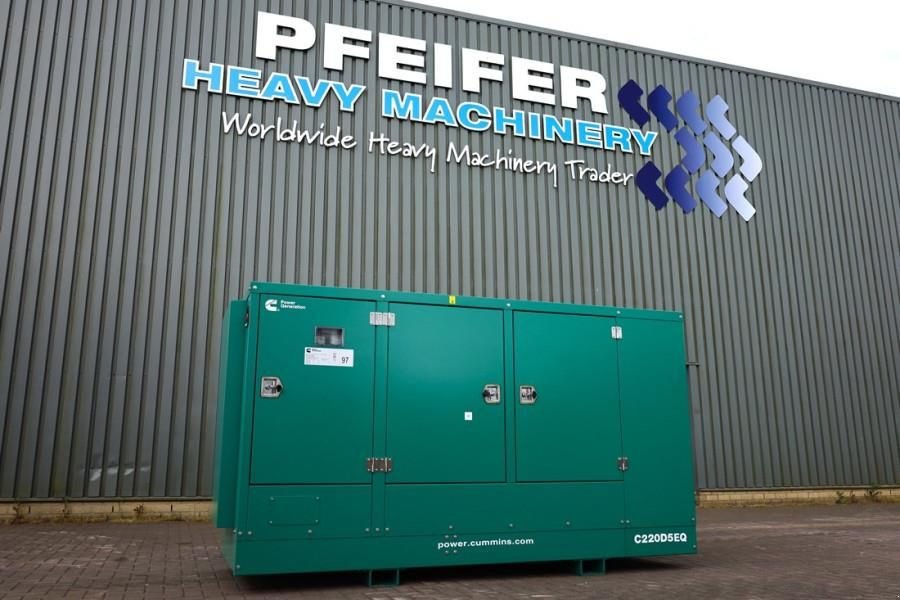 Notstromaggregat tipa Cummins C220D5EQ Declaration of Conformity, Diesel, 220kVA, Gebrauchtmaschine u Groenlo (Slika 1)