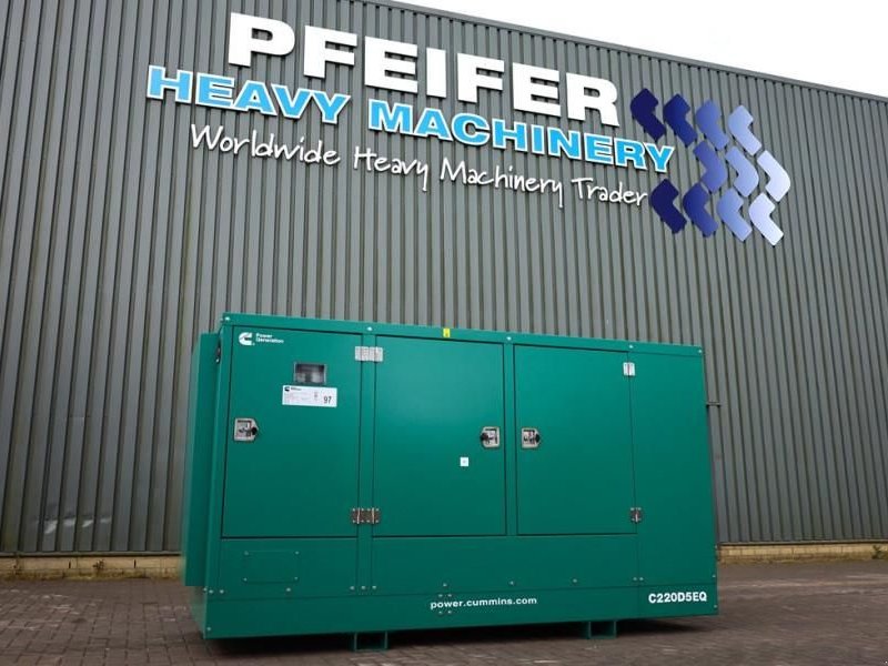 Notstromaggregat of the type Cummins C220D5EQ Declaration of Conformity, Diesel, 220kVA, Gebrauchtmaschine in Groenlo (Picture 1)