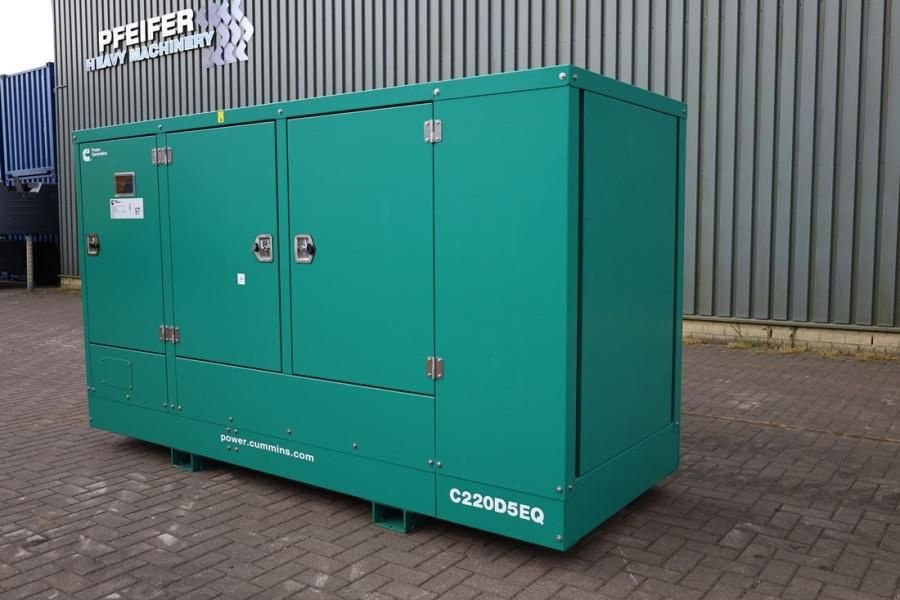 Notstromaggregat tipa Cummins C220D5EQ Declaration of Conformity, Diesel, 220kVA, Gebrauchtmaschine u Groenlo (Slika 10)