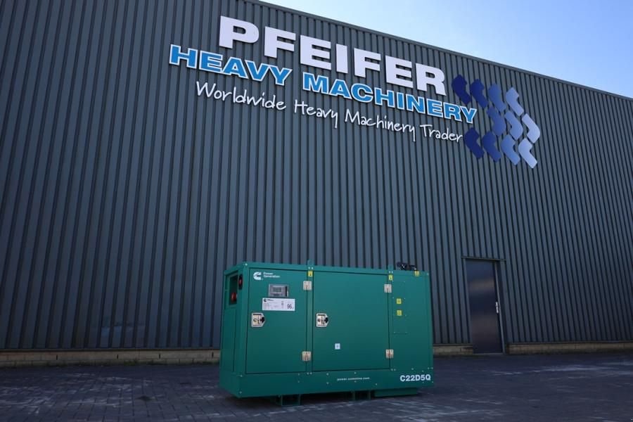 Notstromaggregat tipa Cummins C22D5Q Declaration of Conformity, Diesel, 22kVA, A, Gebrauchtmaschine u Groenlo (Slika 1)