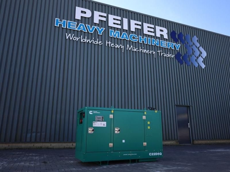 Notstromaggregat of the type Cummins C22D5Q Declaration of Conformity, Diesel, 22kVA, A, Gebrauchtmaschine in Groenlo (Picture 1)