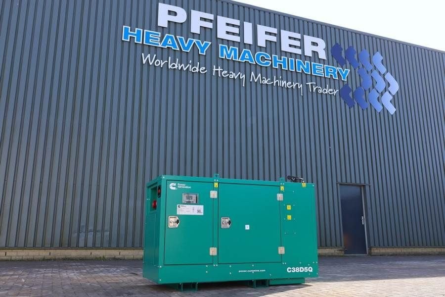 Notstromaggregat Türe ait Cummins C38D5QS Declaration of Conformity, Diesel, 38kVA,, Gebrauchtmaschine içinde Groenlo (resim 1)