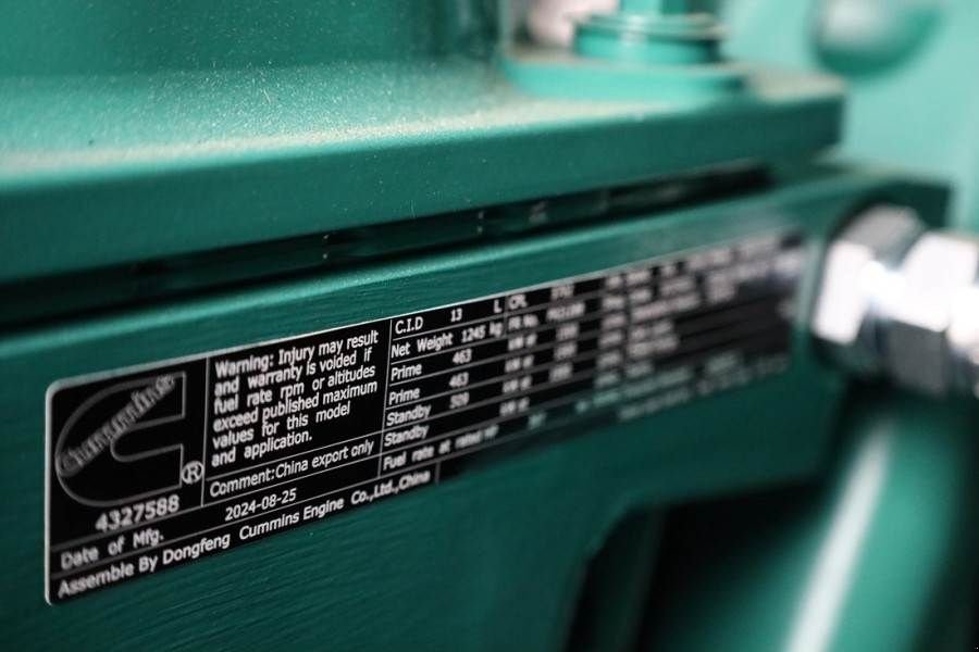 Notstromaggregat типа Cummins C550D5Q Declaration of Conformity, Diesel, 550kVA,, Gebrauchtmaschine в Groenlo (Фотография 5)