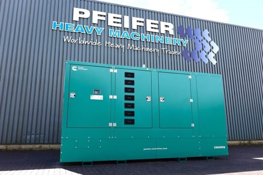 Notstromaggregat типа Cummins C550D5Q Declaration of Conformity, Diesel, 550kVA,, Gebrauchtmaschine в Groenlo (Фотография 1)