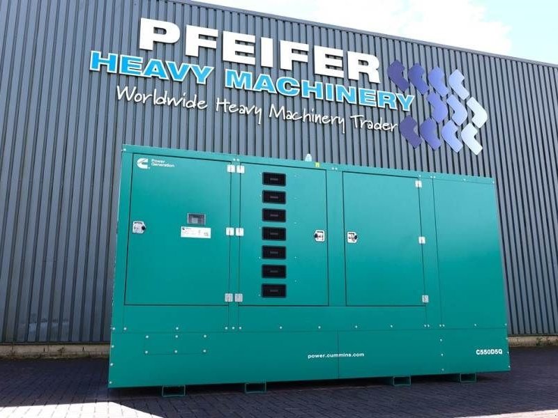 Notstromaggregat of the type Cummins C550D5Q Declaration of Conformity, Diesel, 550kVA,, Gebrauchtmaschine in Groenlo (Picture 1)