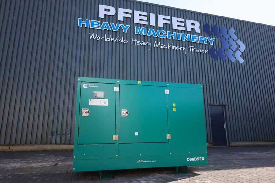 Notstromaggregat tipa Cummins C66D5EQ Declaration of Conformity, Diesel, 66kVA,, Gebrauchtmaschine u Groenlo (Slika 1)