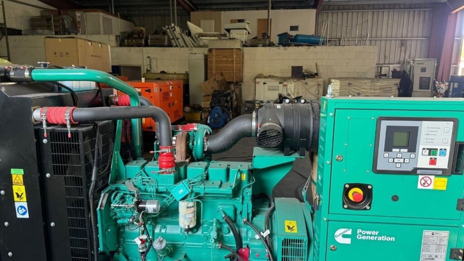 Notstromaggregat a típus Cummins Generator 110KVA generator, Gebrauchtmaschine ekkor: Rødovre (Kép 2)