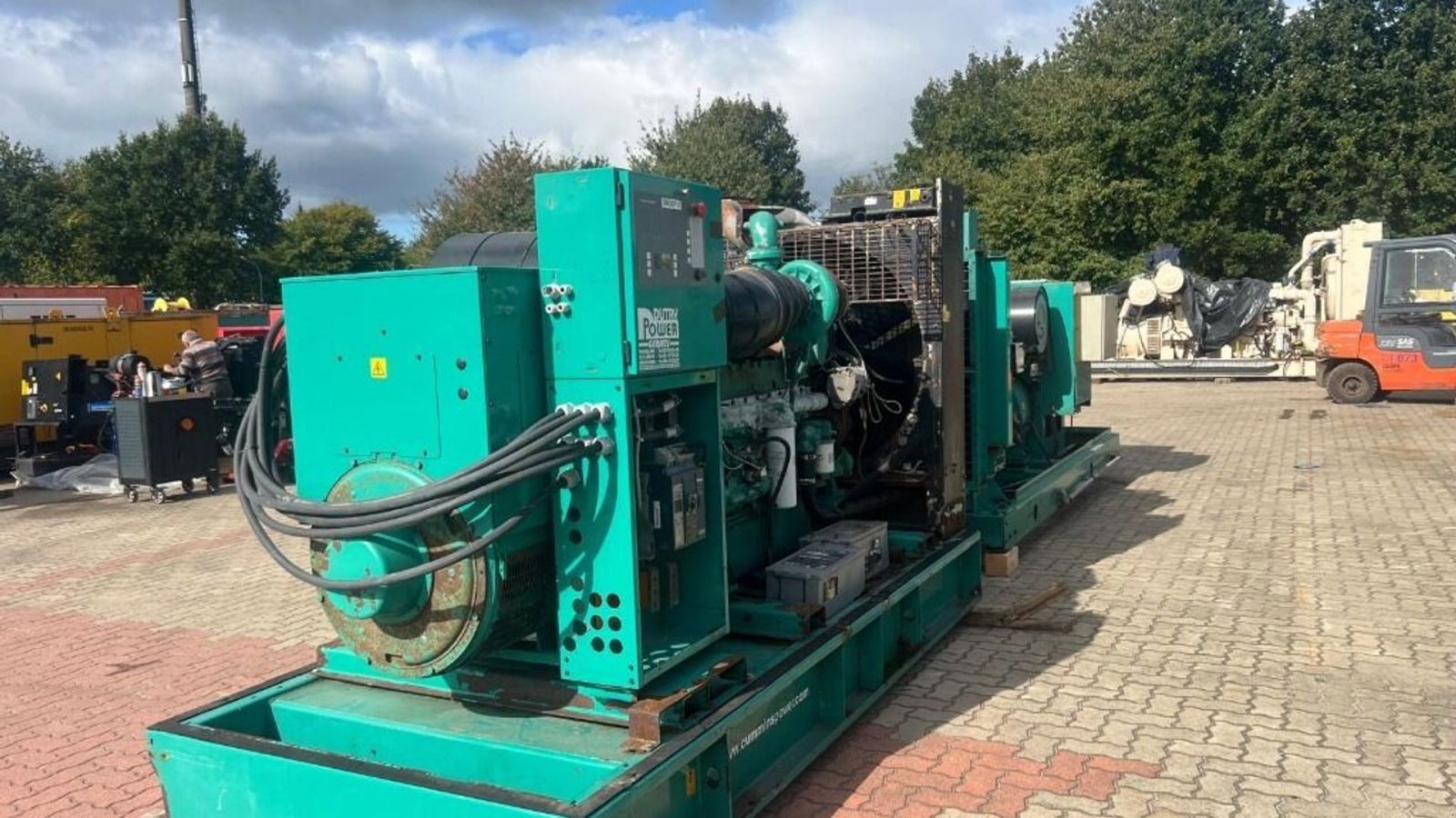 Notstromaggregat van het type Cummins Generator 500KVA QSX15-G8, Gebrauchtmaschine in Rødovre (Foto 2)
