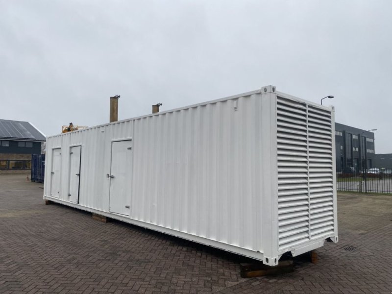 Notstromaggregat des Typs Cummins KTA 50 GS8 Stamford 1675 kVA Silent generatorset in 40 ft contai, Gebrauchtmaschine in VEEN (Bild 1)