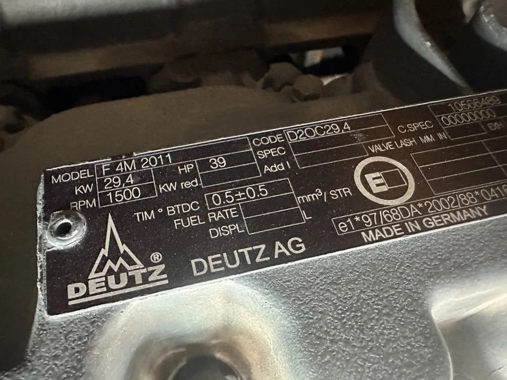 Notstromaggregat des Typs Deutz F4M 2011 Inmesol 30 kVA Silent generatorset, Gebrauchtmaschine in VEEN (Bild 9)