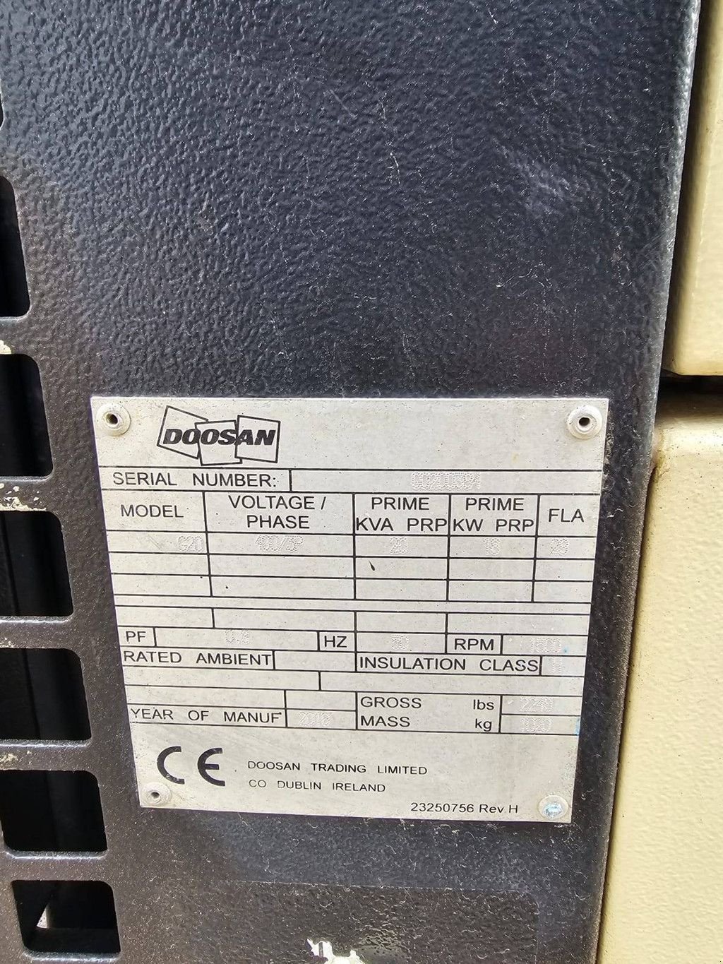 Notstromaggregat tipa Doosan G20, Gebrauchtmaschine u Antwerpen (Slika 10)