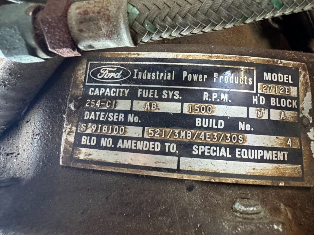 Notstromaggregat tip Ford 2712 E unelec 35 kVA generatorset, Gebrauchtmaschine in VEEN (Poză 3)