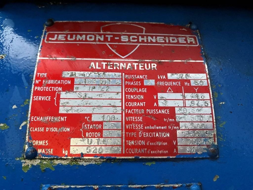 Notstromaggregat tip Ford AL 40 Y4, Gebrauchtmaschine in Antwerpen (Poză 9)