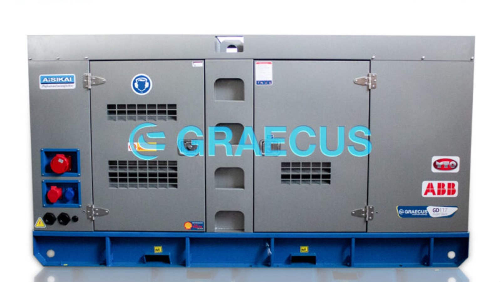 Notstromaggregat от тип Graecus GD55 Nødstrøms Generator, Gebrauchtmaschine в Kjellerup (Снимка 1)