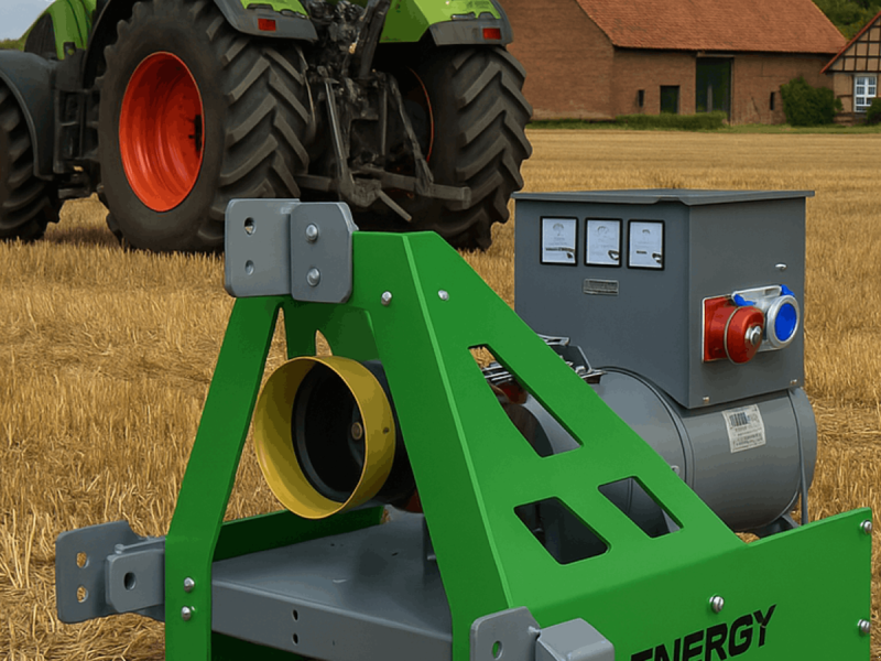 Notstromaggregat of the type Green Energy Traktor-generator EY-42TCS, Gebrauchtmaschine in Fredericia (Picture 1)