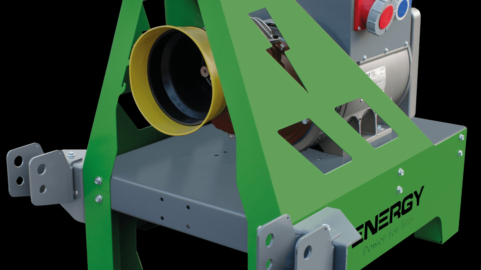 Notstromaggregat des Typs Green Energy Traktor-generator EY-42TCS, Gebrauchtmaschine in Fredericia (Bild 3)