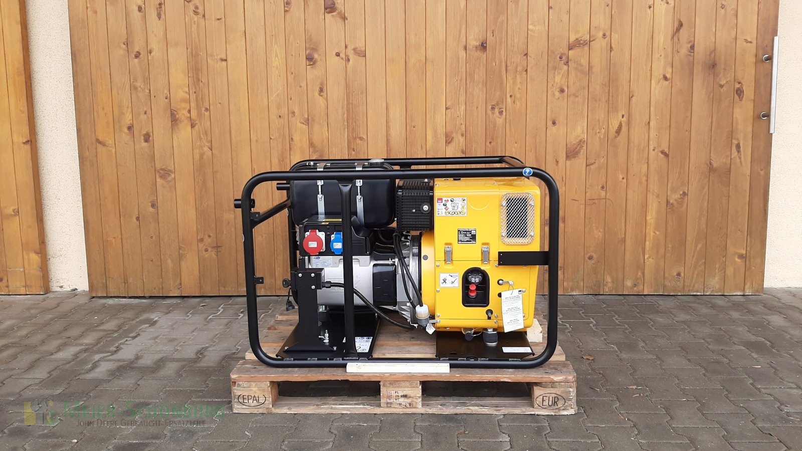 Notstromaggregat του τύπου hatz 9,5, Neumaschine σε Pocking (Φωτογραφία 1)