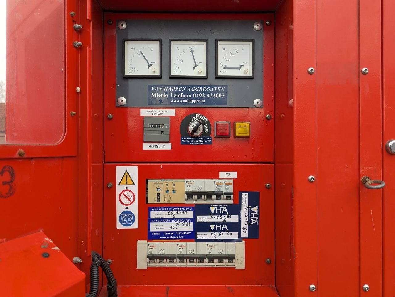 Notstromaggregat des Typs Himoinsa 25033, Gebrauchtmaschine in Oud Gastel (Bild 10)