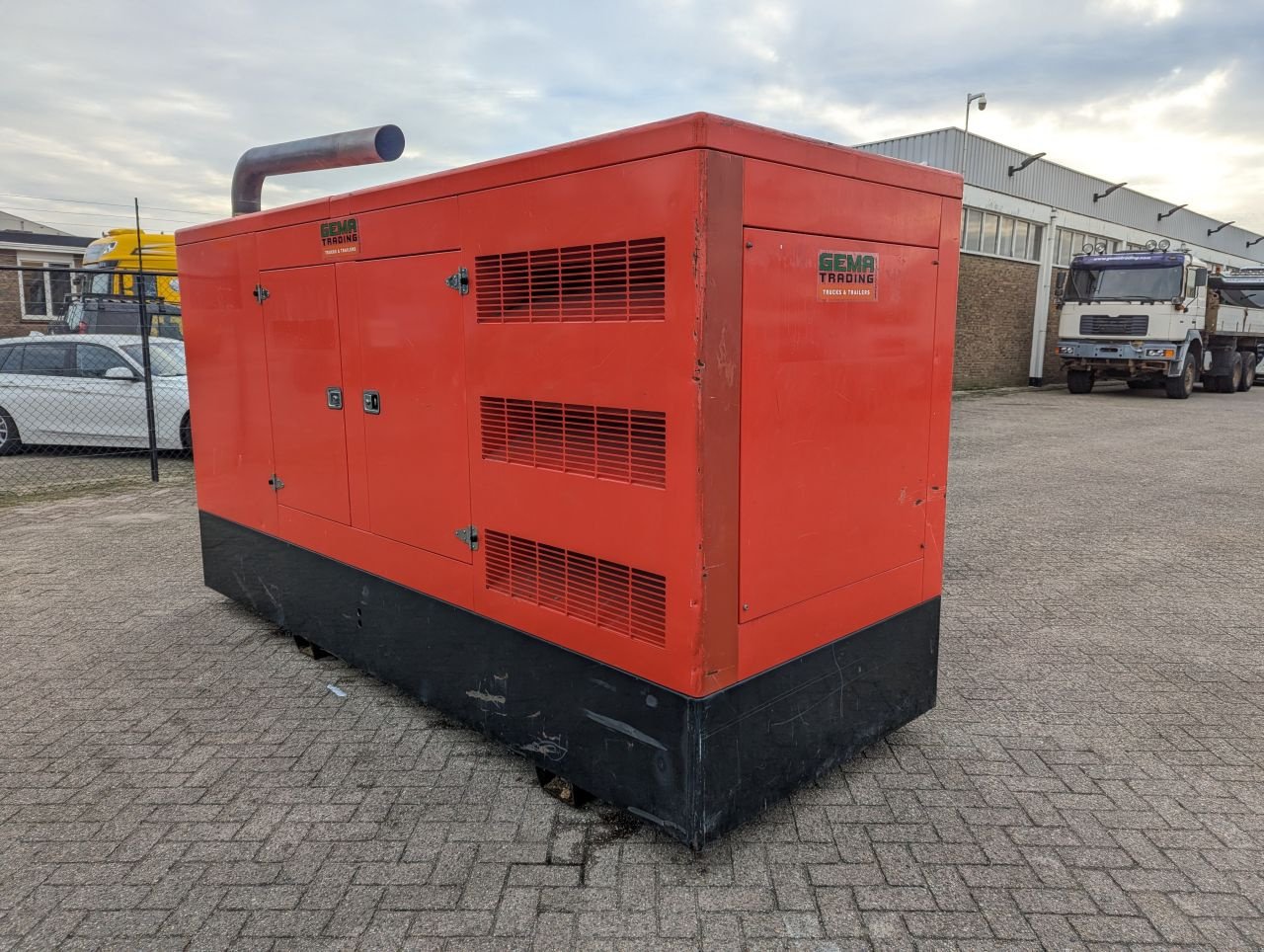 Notstromaggregat des Typs Himoinsa 25033, Gebrauchtmaschine in Oud Gastel (Bild 7)