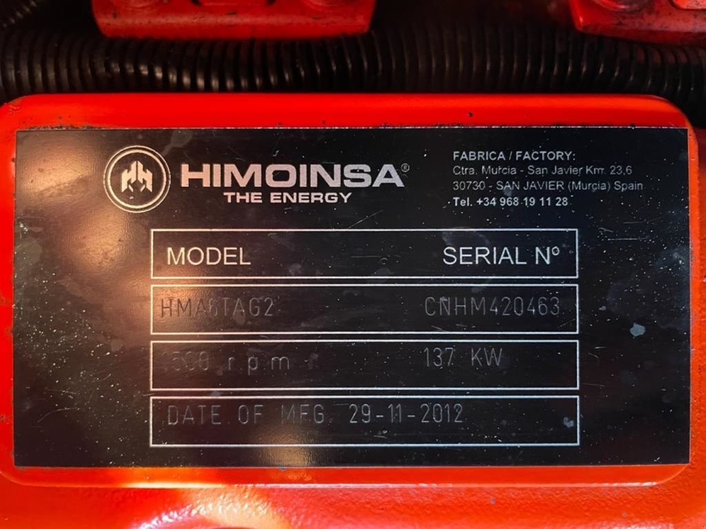 Notstromaggregat des Typs Himoinsa HMA6TAG2 Mecc Alte Spa 150 kVA Silent generatorset, Gebrauchtmaschine in VEEN (Bild 4)