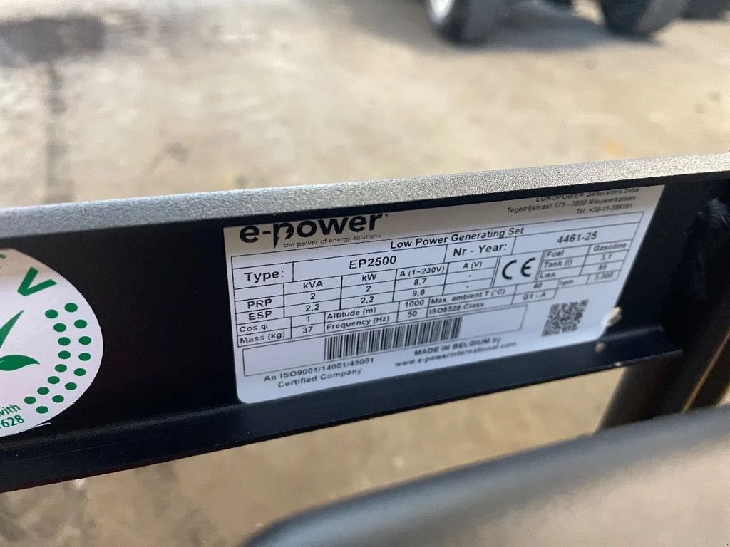 Notstromaggregat del tipo Honda 2,2kVA en 4,2kVA NIEUW!, Gebrauchtmaschine en Kwintsheul (Imagen 7)