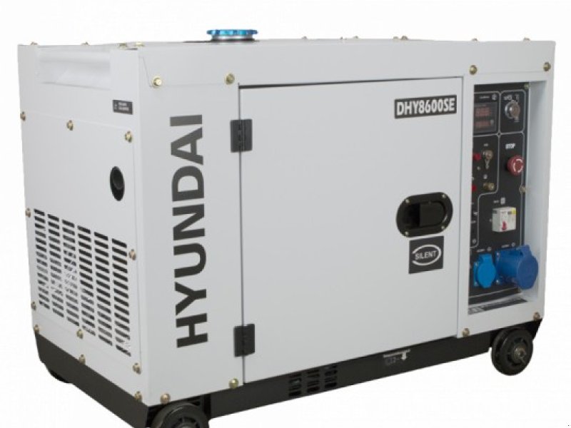 Notstromaggregat des Typs Hyundai DHY-8600SE D, Neumaschine in Rudersdorf (Bild 1)